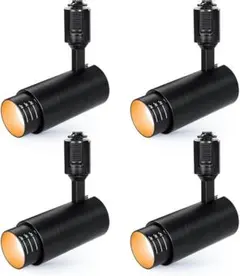 ●SPAHER ダクトレール用スポットライト LED ライティングレール ４個のサムネイル