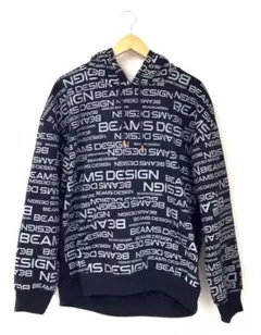 H78 TIGORA by BEAMS DESIGN メンズ総柄パーカー
