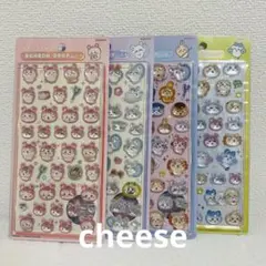 《新品》ちいかわ　ボンボンドロップシール　4枚　コンプリート　正規品