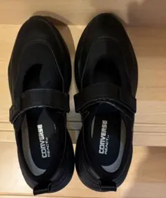 コンバース サージトレーナー ブラック 25.5 メリージェーン 厚底