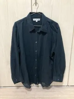 INES DE LA FRESSANGE シアーコットンリラックスシャツ XL