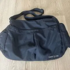COMME CA ISM ブラック ショルダーバッグ