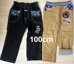 裏起毛 ボトムス 100