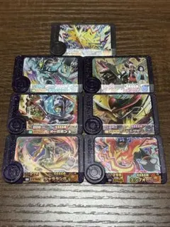 ポケモンフレンダチップ 7枚セット レックウザ サンダー