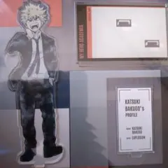 僕のヒーローアカデミア 爆豪勝己 アクリルスタンド スーツコスチューム