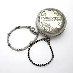 パオロヴィターレ Paolo Vitale ハンドメイド ブレスレット セット