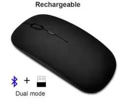 蝮ＤＩＹ502：Bluetooth＆USB両刀接続マウス黒