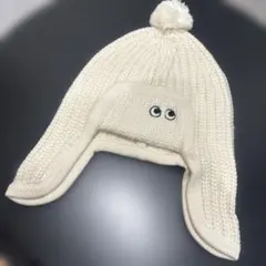 ユニクロ×ANYA HINDMARCH ホワイトニット帽