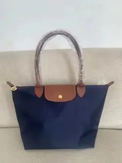 ブルー ハンドバッグ