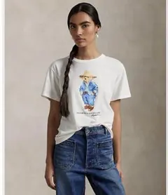 QRコード付き　未着用　ラルフローレン　レザーロゴTシャツ QRコード付き 未着用 ラルフローレン レザーロゴTシャツ - メルカリ