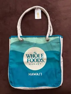 Whole Foods ホールフーズ　ハワイ カハラ　トートバッグ　エコバッグ