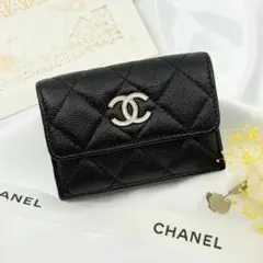 2025年最新】シャネル キャビアスキン 三つ折り財布の人気