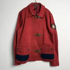 499 Ralph Lauren LJC Red Toggle Jacket M