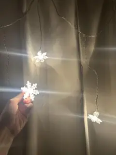 IKEA Strala 雪の結晶型LEDライトのサムネイル