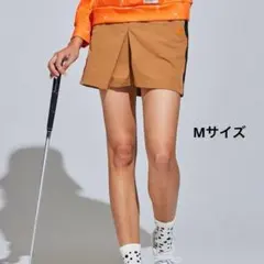 新品 PWCIRCULUS M サイドロゴ テープ ストレッチ ミニスカート