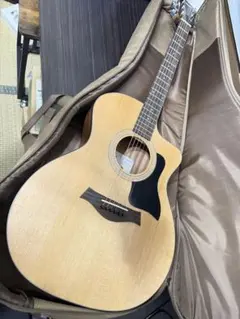 Taylor テイラー エレアコ 114e トップ単板 純正ケース&保証書付き