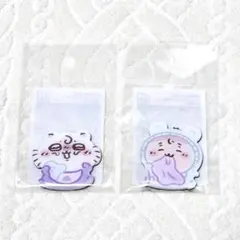 ちいかわベビー ぷっくり アクリルマグネット モモンガ 古本屋 2点セット カニ