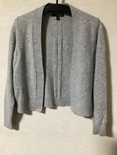 【バナリパ】　グレー 長袖 カーディガン