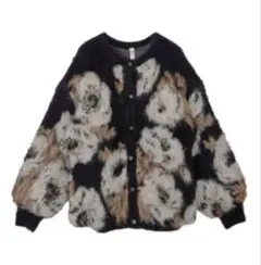 トップス Ameri VERONICA JACQUARD KNIT CARDIGAN Ameri（アメリ）の「VERONICA JACQUARD KNIT CARDIGAN（ニット