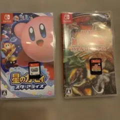 Nintendo Switch2本セット　星のカービィー　バトルコロシアム