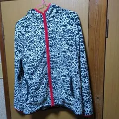 レオパード フリースジャケット