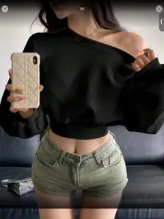 SHEIN オフショル スウェット