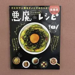 リュウジ式 悪魔のレシピ ひと口で人間をダメにするウマさ! 低糖質　レシピ本
