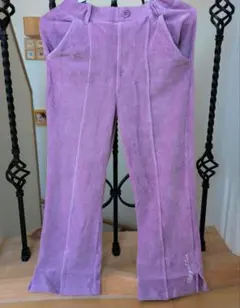 ALGY 140cm 紫色 コーデュロイ 長ズボン XS