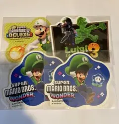 ルイージ ステッカーセット 4枚