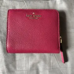 ✴︎付属品あり✴︎ケイトスペード　スモール Lジップ ウォレット　ローズピンクのサムネイル