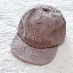 POLO ベビー　キャップ　帽子　グレー