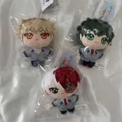 ヒロアカ　ぬいパル　爆豪　緑谷　轟セット グッズ-ぬいぐるみ】僕のヒーローアカデミア ぬいパル