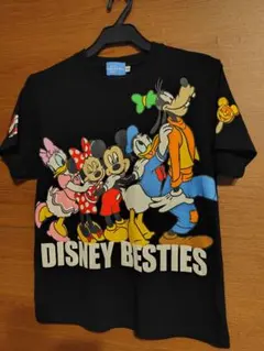 東京ディズニーリゾートミッキーミニープリント半袖Tシャツ黒150のサムネイル