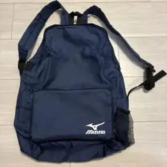 ミズノ リュックサック（折りたたみ）バックパック　ネイビー