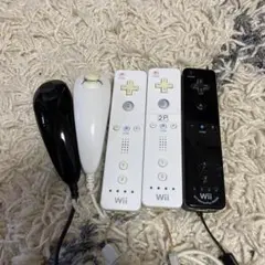 Wiiリモコンセット（ホワイト×2、ブラック×1）