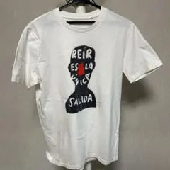 ホワイト グラフィック Tシャツ REIR ES LA SALIDA