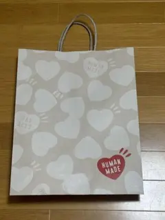 HUMAN MADE ショッパー 紙袋 ハート柄 ショップ袋のサムネイル