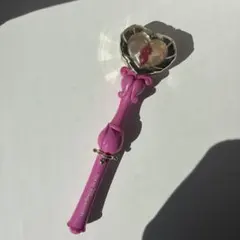 ディズニー　ミニーマウス　ミニーちゃん　ハート形ステッキ