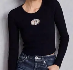 GYDA ジェイダ GD bijou MOLDニットトップス