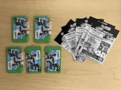 【開封済未使用】ポケモンメガスタンプラリー2025 STAGE2景品 5枚セット