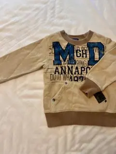 GRAND HOPES ベージュ トレーナー