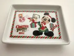 ディズニーランド スーベニアプレート クリスマス 2011