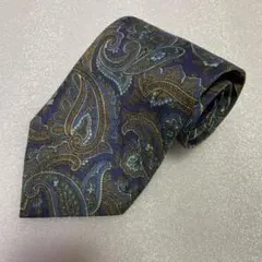 リバティ ネクタイペイズリー柄