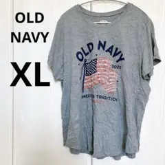 OLD NAVY 【XL】アメリカ　国旗　プリント Tシャツ 春　夏