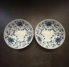美濃焼　菊唐草　多用鉢　深鉢　中鉢　盛鉢　煮物鉢　藍凛堂のサムネイル