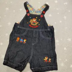 美品　ミキハウス　サロペット