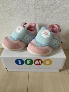 IFME patto スニーカー ピンク ブルー 13.0cm