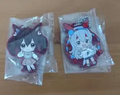 ウマ娘ラバーストラップ（私服） タマモクロス ヒシアケボノ