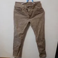 ユニクロ　メンズMサイズ　ベージュ チノパン