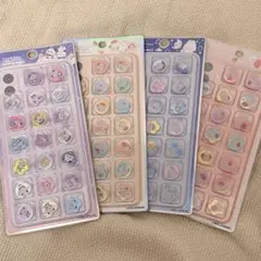 カミオジャパン　キラコロおはじきシール 4枚セット